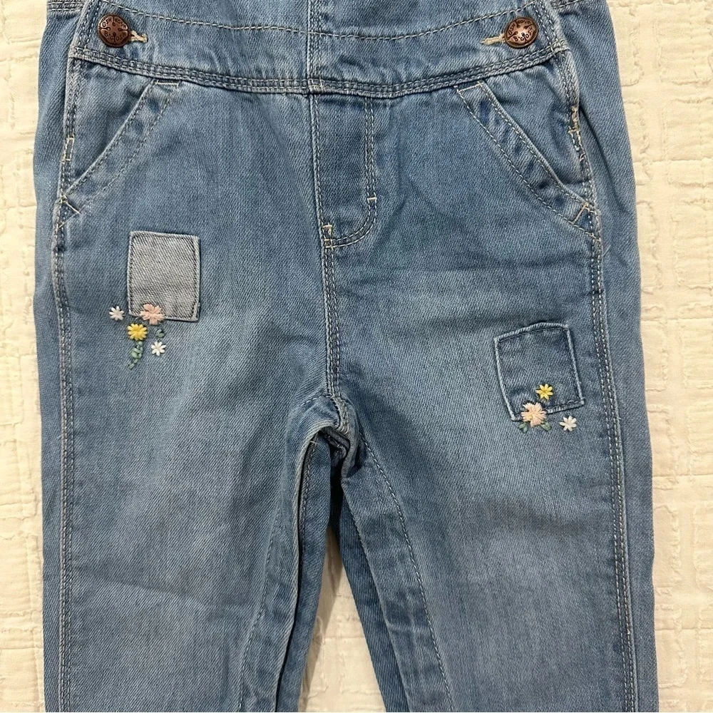 OshKosh B’gosh Floral Patch Overalls
